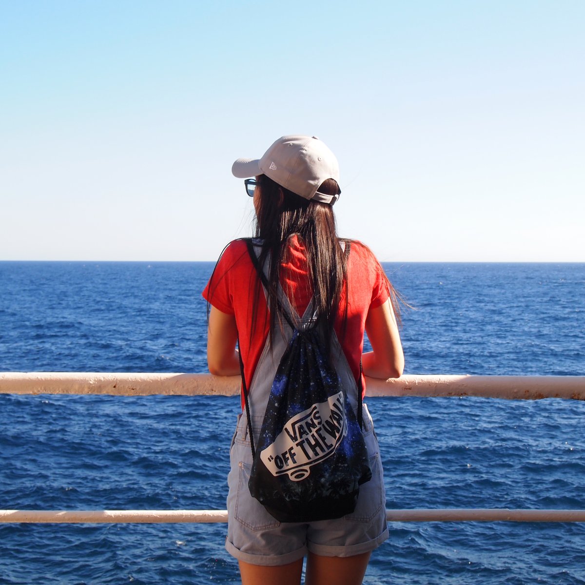 Cheryl Tang looking out over the sea