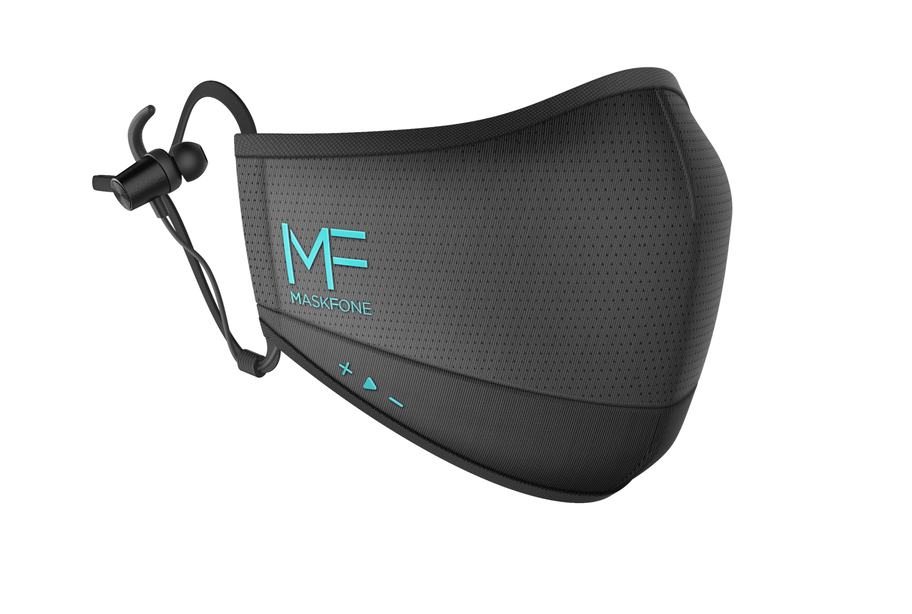 Front three-quarter view of MaskFone